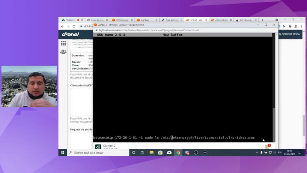¿Cómo instalar un certificado SSL gratis Let’s Encrypt en Cpanel?