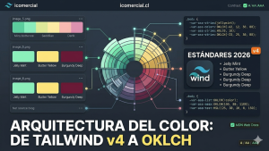 La Revolución del Color en el Desarrollo Web: De Tailwind v4 a los Espacios de Color de Próxima Generación